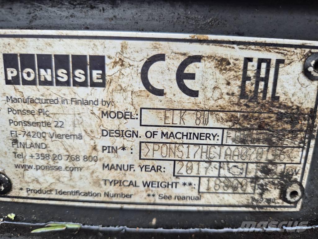 Ponsse Elk Forwarder
