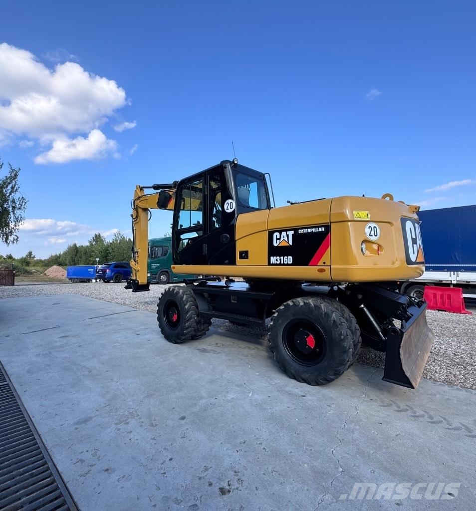 CAT 316 D Escavatori gommati