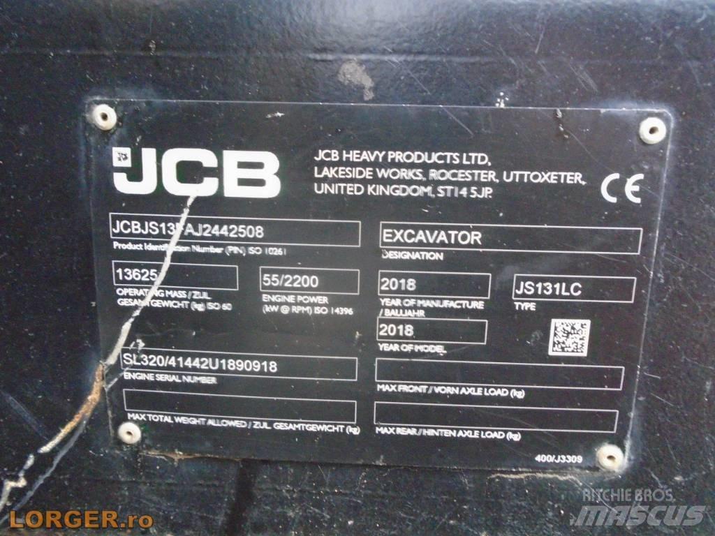 JCB JS 131 LC Escavatori cingolati