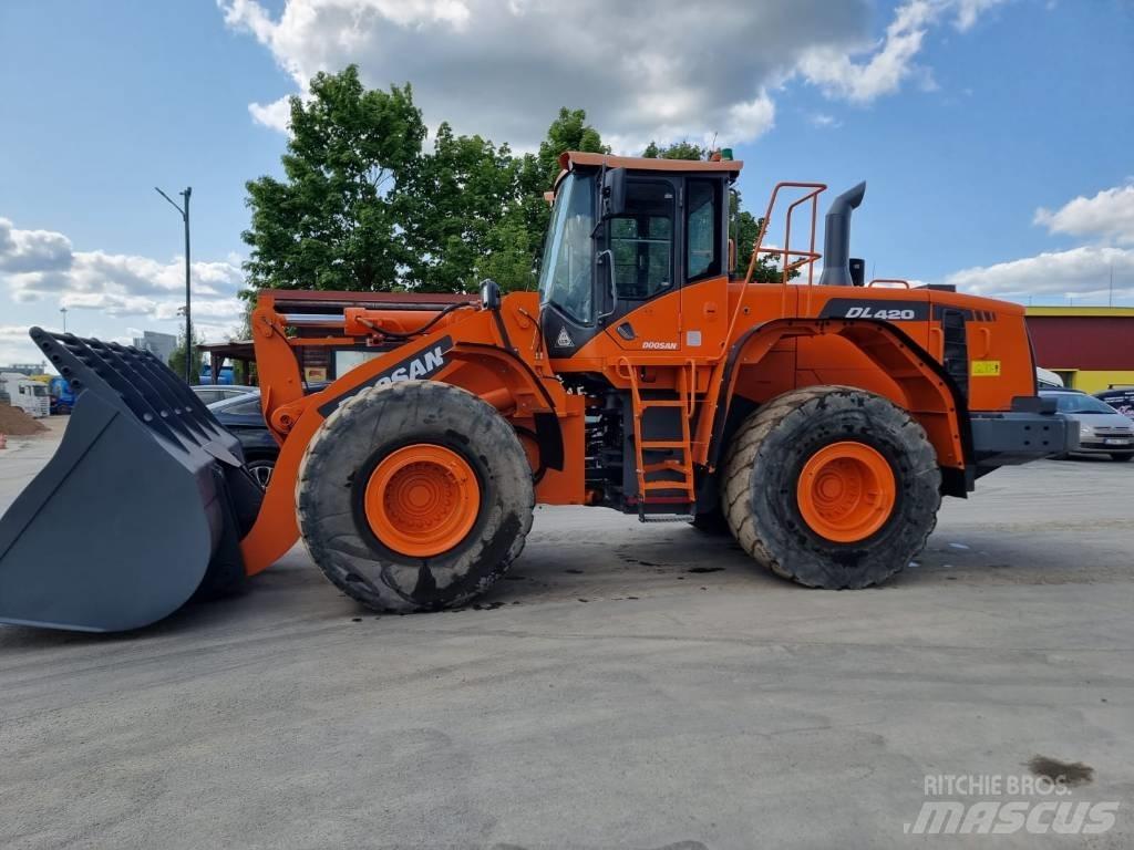 Doosan DL 420-3 Pale gommate