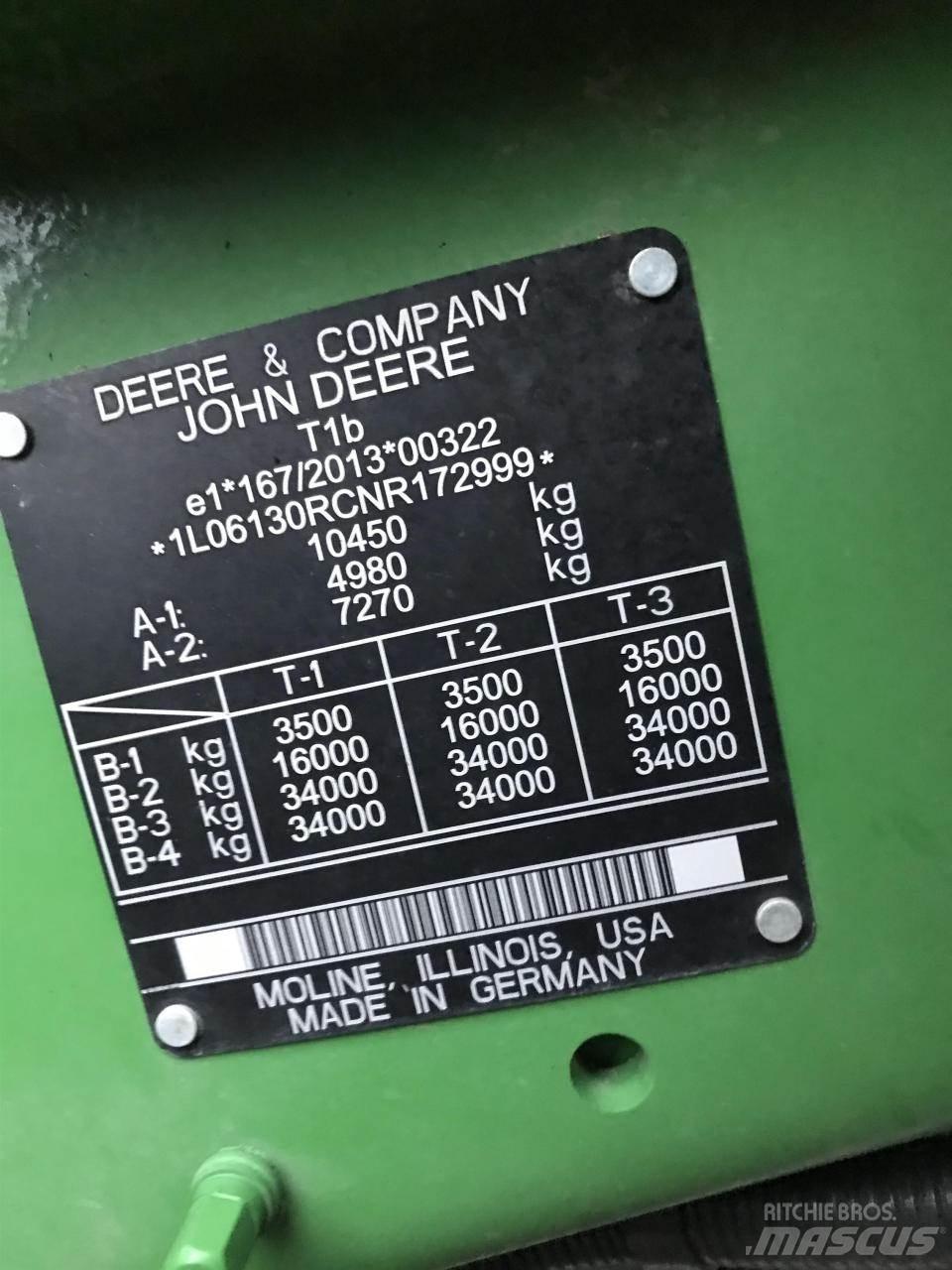 John Deere 6R 130 Trattori