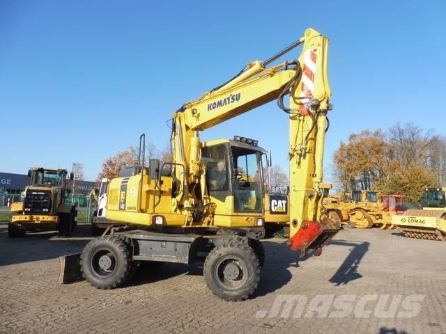 Komatsu PW 140-7 Escavatori gommati