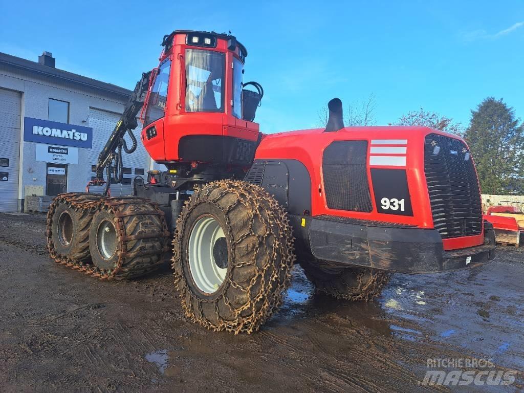 Komatsu 931 Abbattitrici, Disboscatrici