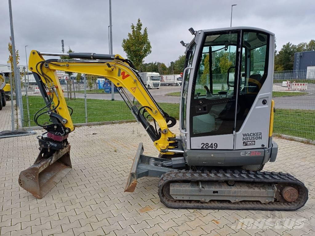 Wacker Neuson EZ26 Escavatori cingolati
