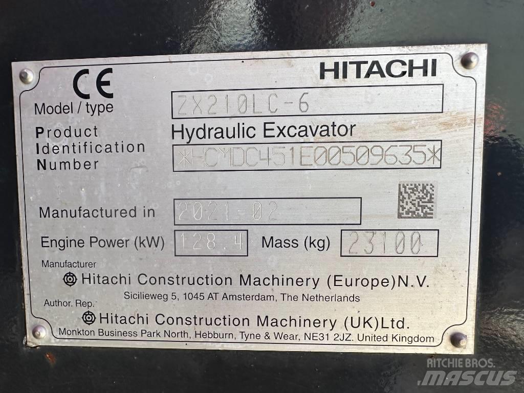Hitachi ZX 210 LC-6 Escavatori cingolati