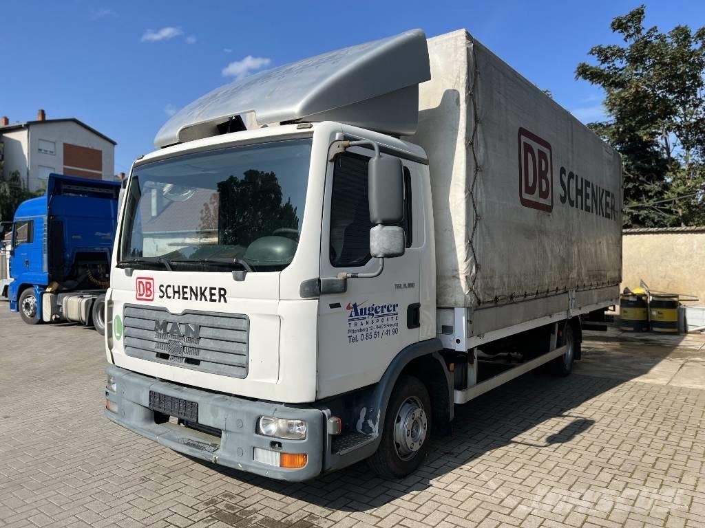 MAN TGL 8.180 Motrici centinate
