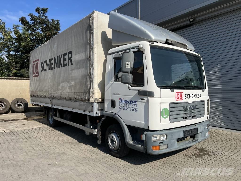 MAN TGL 8.180 Motrici centinate