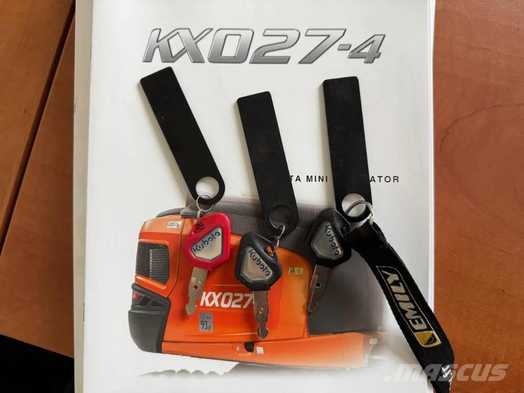 Kubota KX 027-4 Miniescavatori