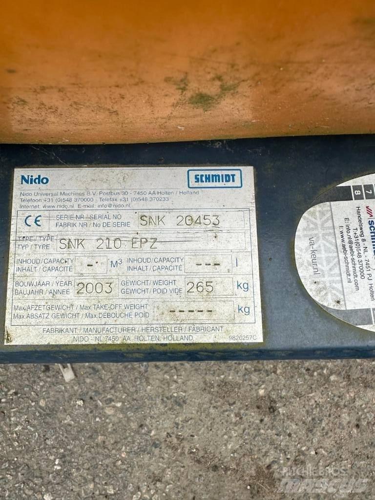 Nido SNK210EPZ Lame spazzaneve e aratri