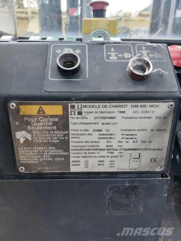 Hyster 48.00 E 16-CH Movimentatori per container