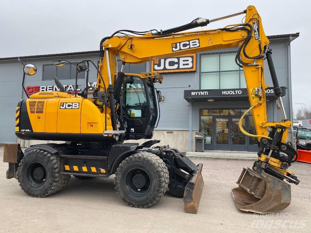 JCB JS145W TAB T4F Escavatori gommati