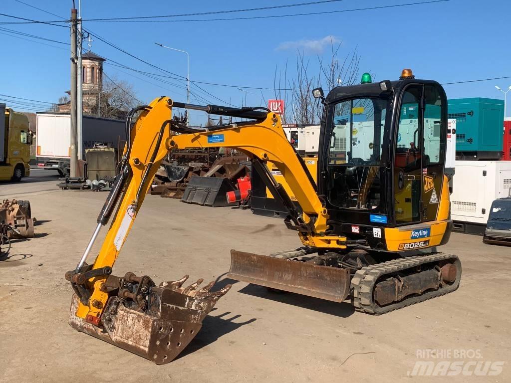 JCB 8026 CTS Miniescavatori