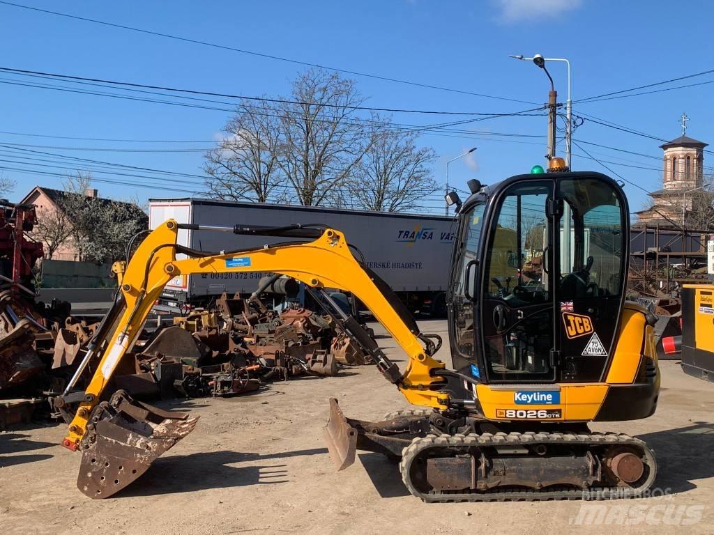 JCB 8026 CTS Miniescavatori