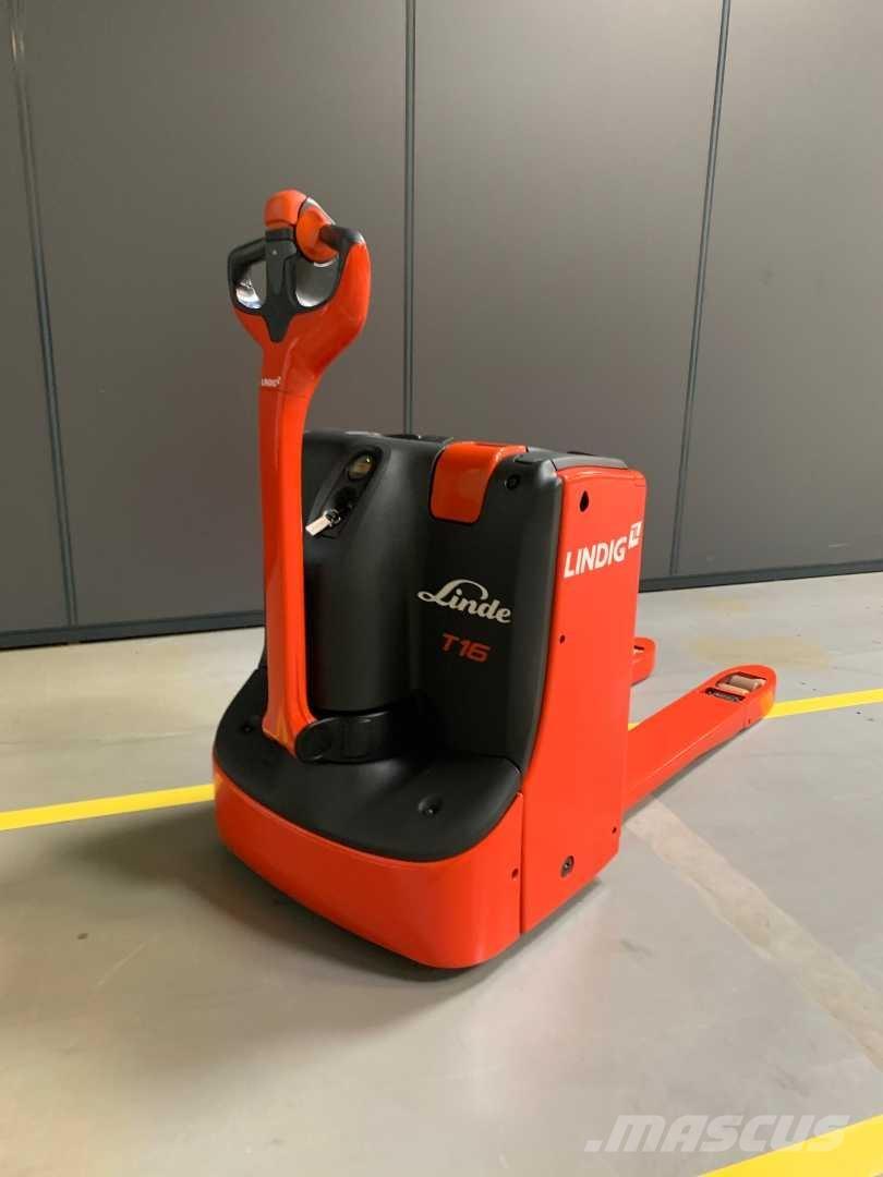 Linde T16 Transpallet uomo a terra