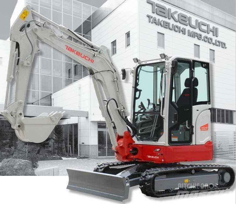 Takeuchi TB335R Miniescavatori