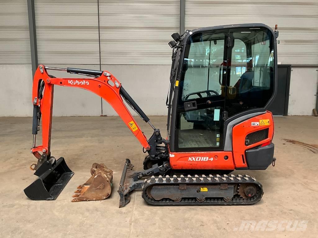 Kubota KX 018-4 Miniescavatori