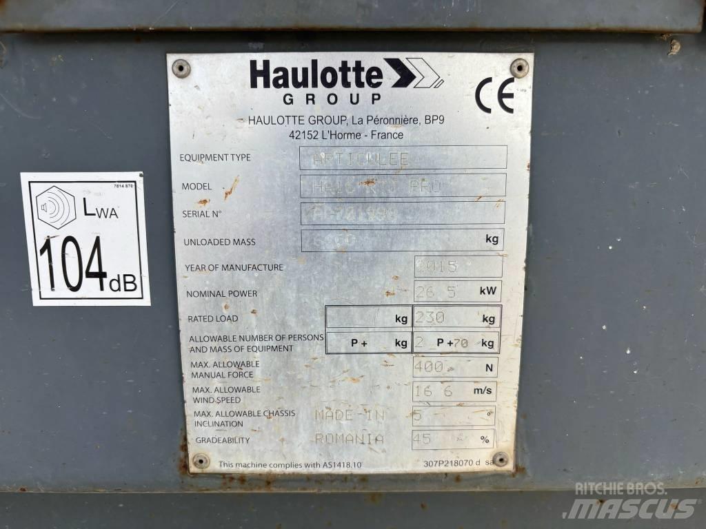 Haulotte HA 16 Piattaforme a braccio articolato