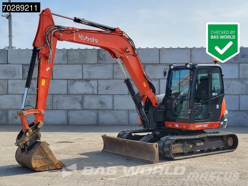 Kubota KX080-4 Miniescavatori