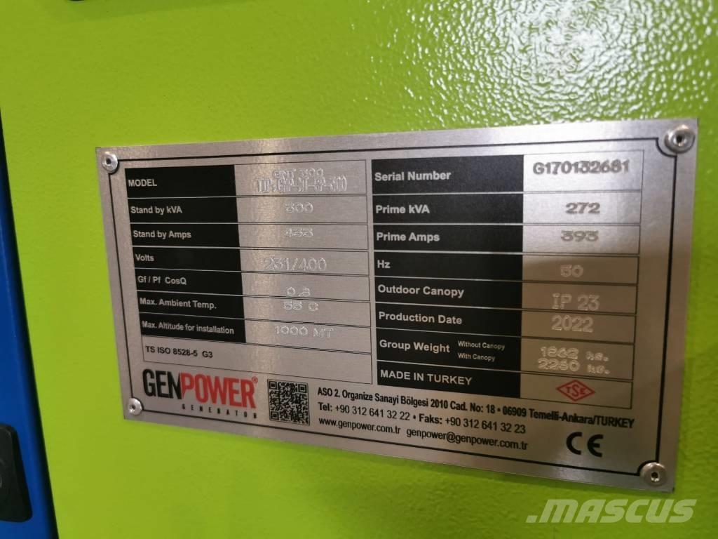 Genpower GNT 300 Generatori diesel