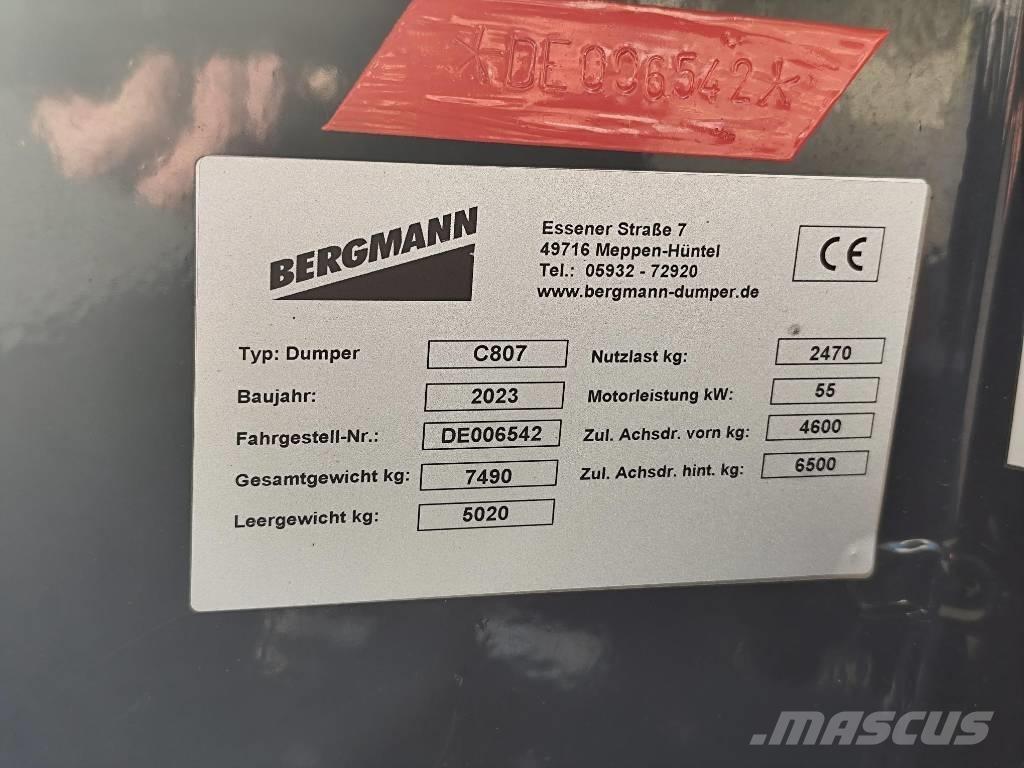 Bergmann C 807 S Dumpers articolati