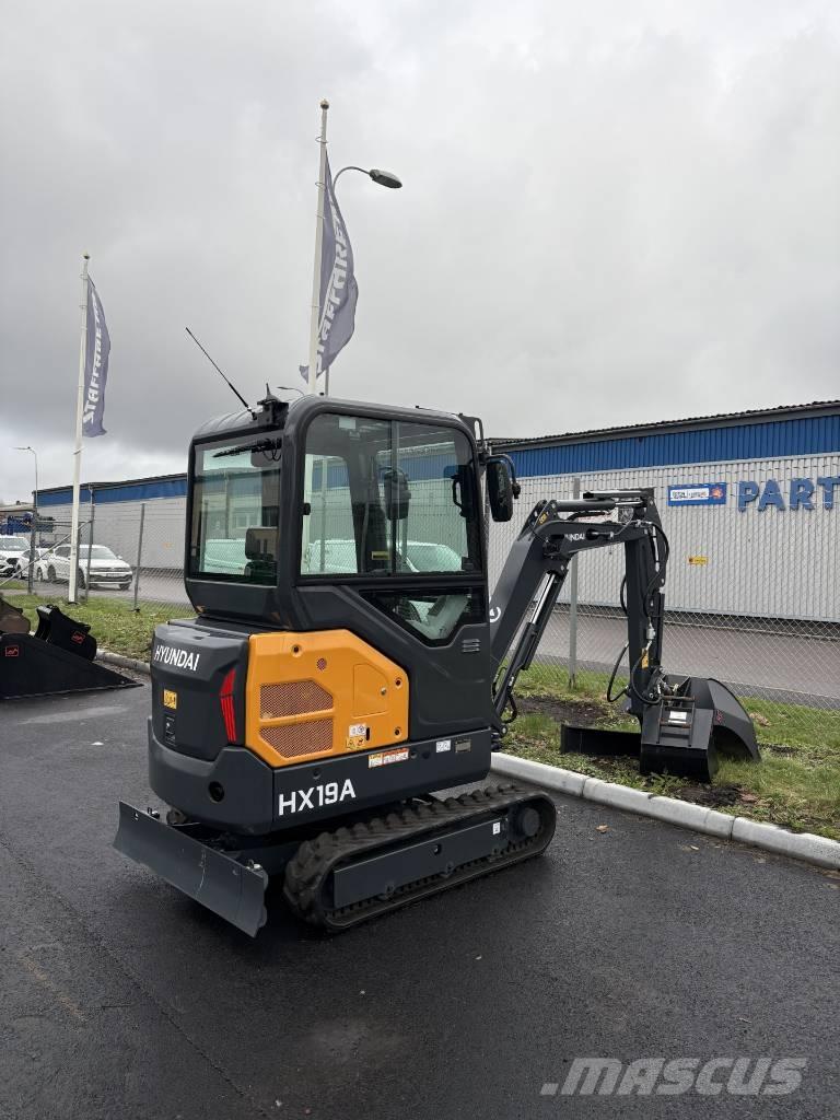 Hyundai HX 19 A Miniescavatori