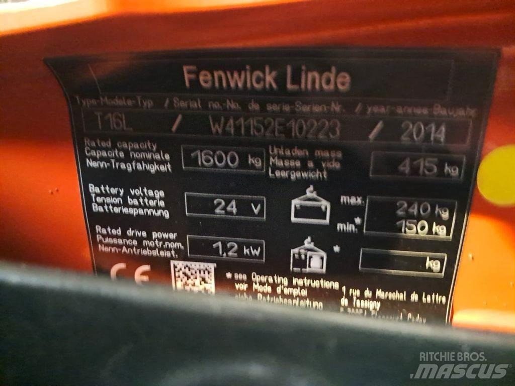 Linde T16L Transpallet manuale