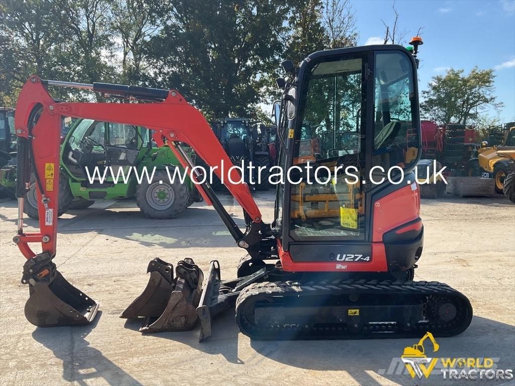 Kubota U 27-4 Miniescavatori