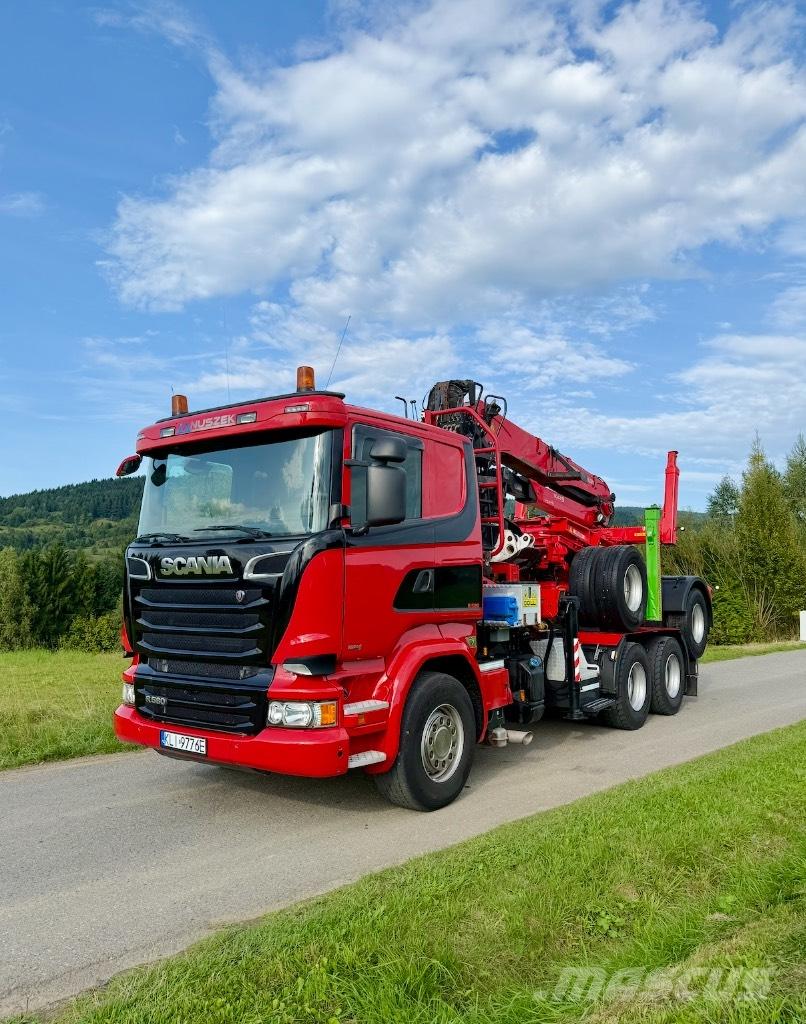 Scania R580 V8 6x4 Camion cassonati
