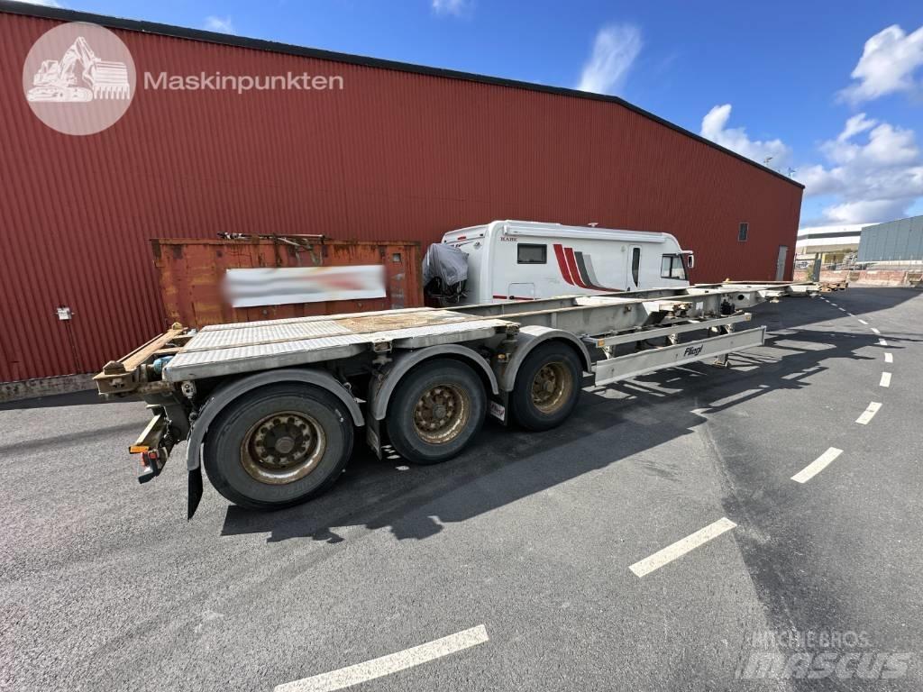 Fliegl SDS 400 Semirimorchi portacontainer