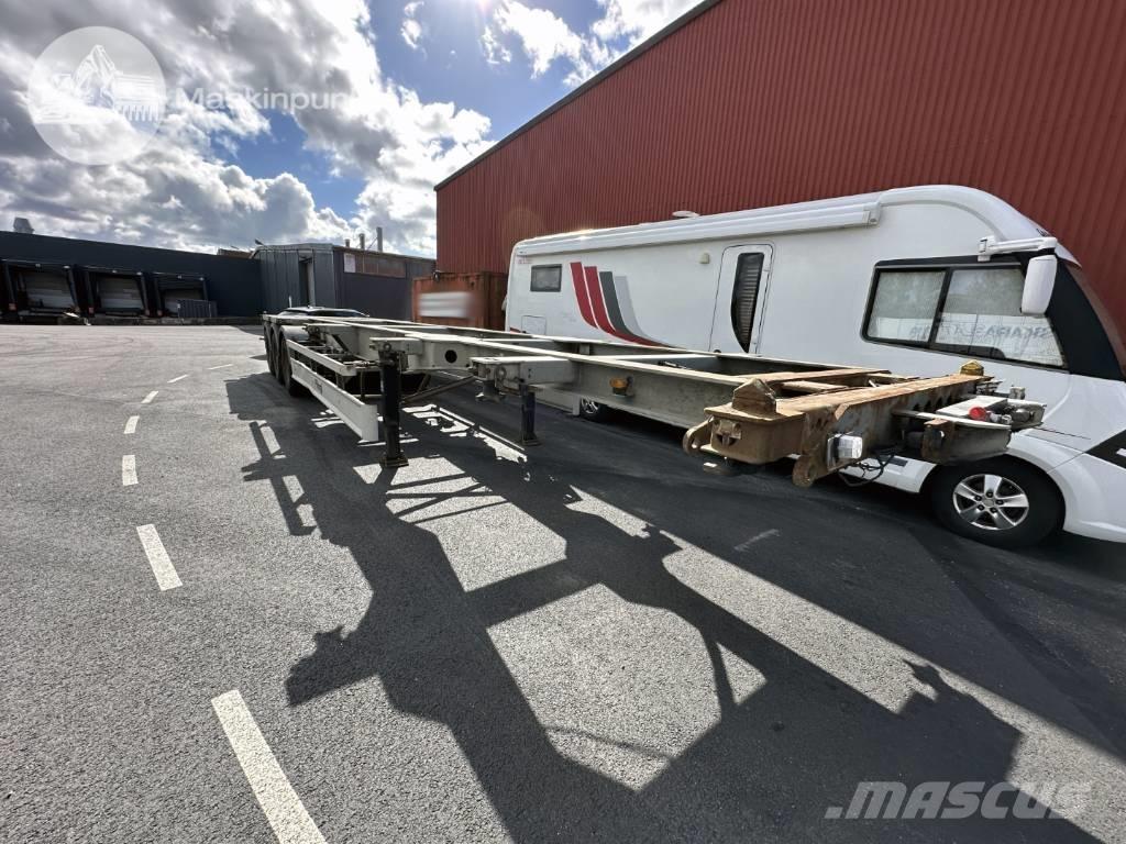 Fliegl SDS 400 Semirimorchi portacontainer