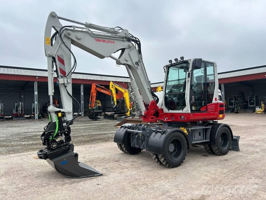 Takeuchi TB395W Escavatori gommati