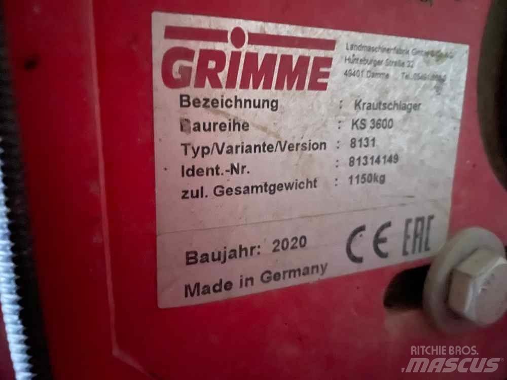 Grimme KS 3600 Attrezzature  raccolta patate - Altro
