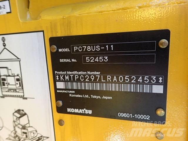 Komatsu PC78US-11 Escavatori cingolati