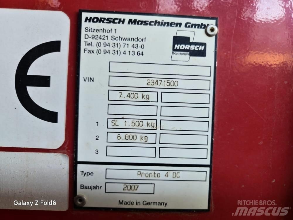 Horsch Pronto 4 DC Seminatrici combinate