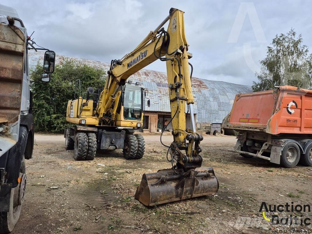 Komatsu PW160-7 Escavatori gommati