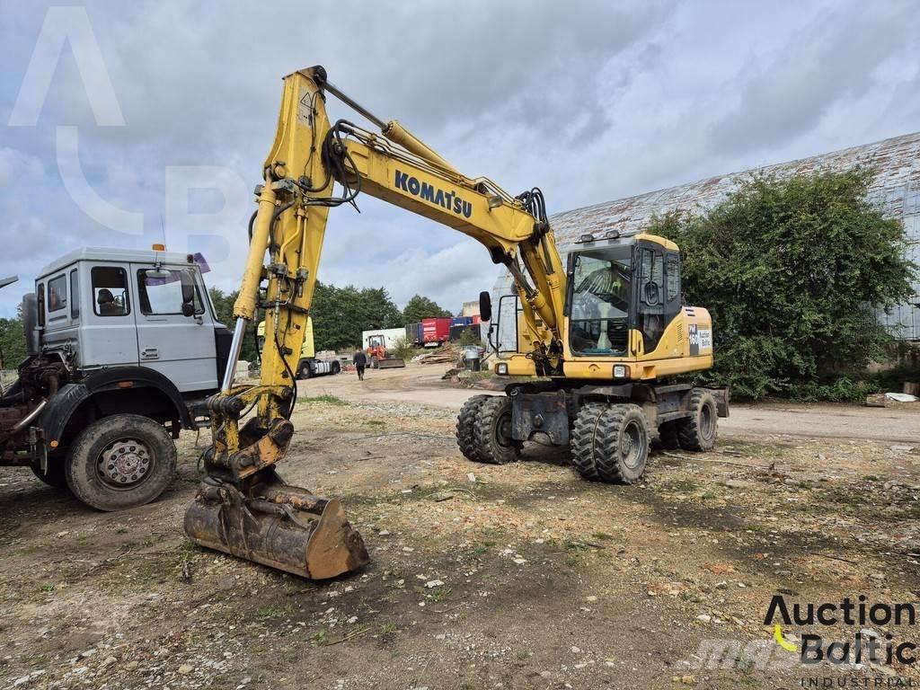 Komatsu PW160-7 Escavatori gommati
