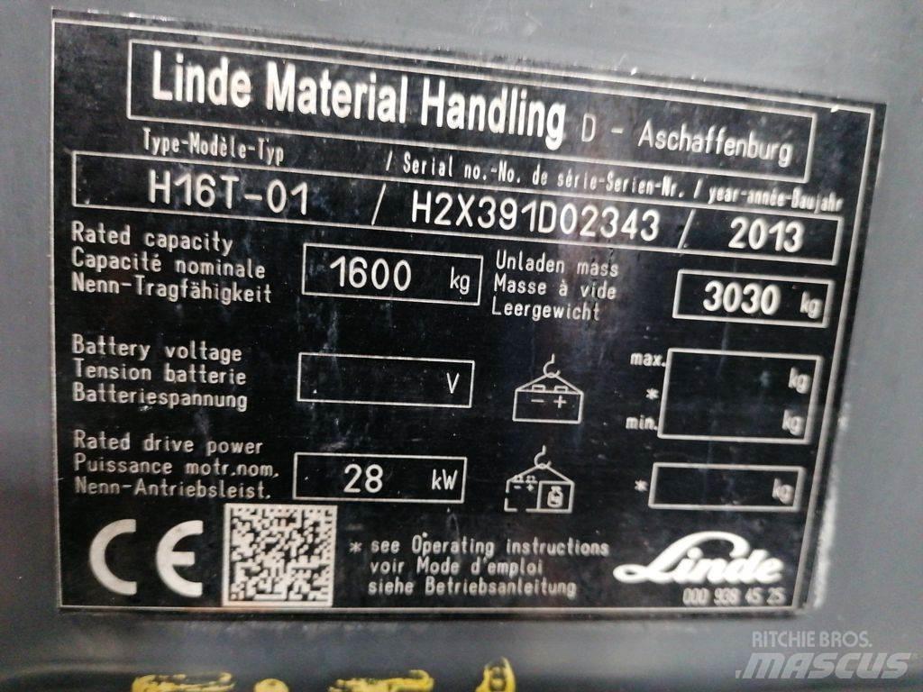Linde H16T-01 Carrelli elevatori GPL