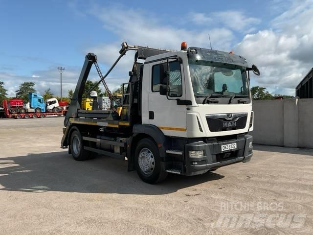MAN TGM 18.250 Camion con cassone scarrabile