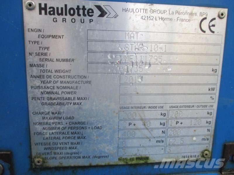 Haulotte Star 10 Sollevatori verticali