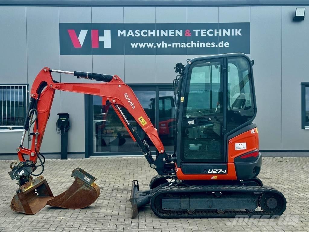 Kubota U 27-4 Miniescavatori