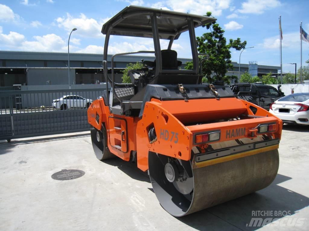 Hamm HD 75 Rulli a doppio tamburo