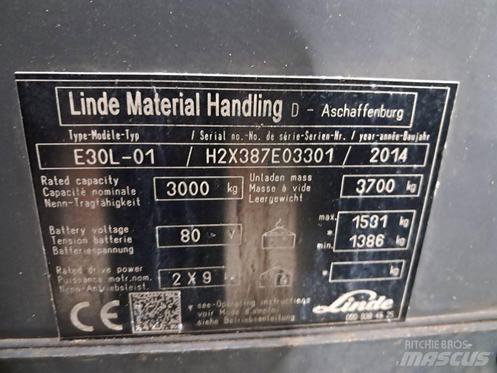 Linde E30L-01 Carrelli elevatori elettrici