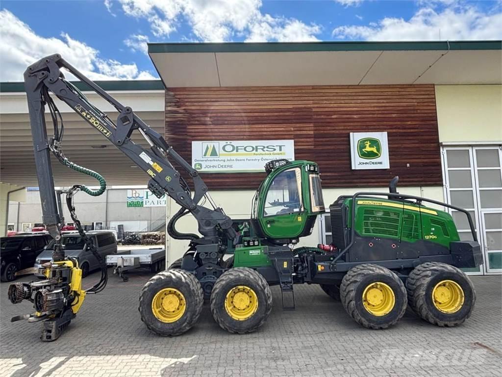 John Deere 1270 G Abbattitrici, Disboscatrici