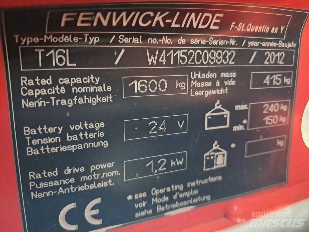 Linde T16L Transpallet manuale