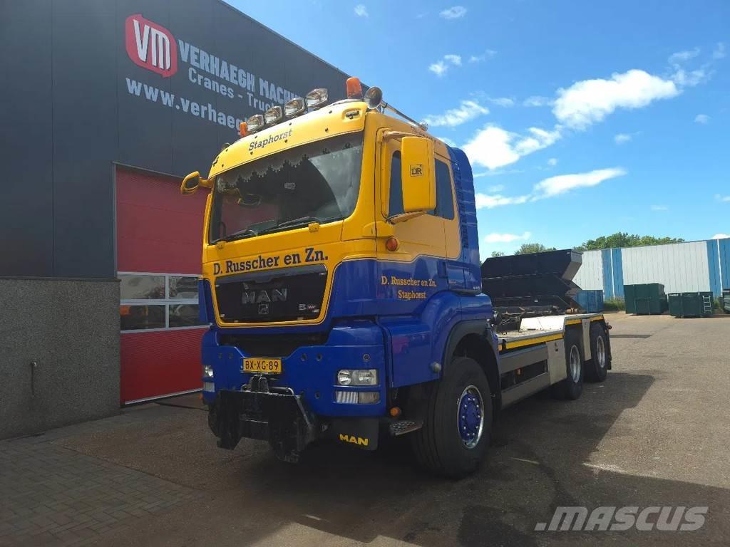 MAN TGS 24.440 Camion con gancio di sollevamento