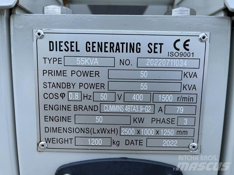 Cummins 55 kVA Generatori diesel