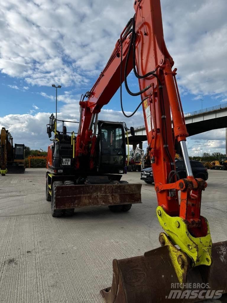 Hitachi ZX 145 W-6 Escavatori gommati