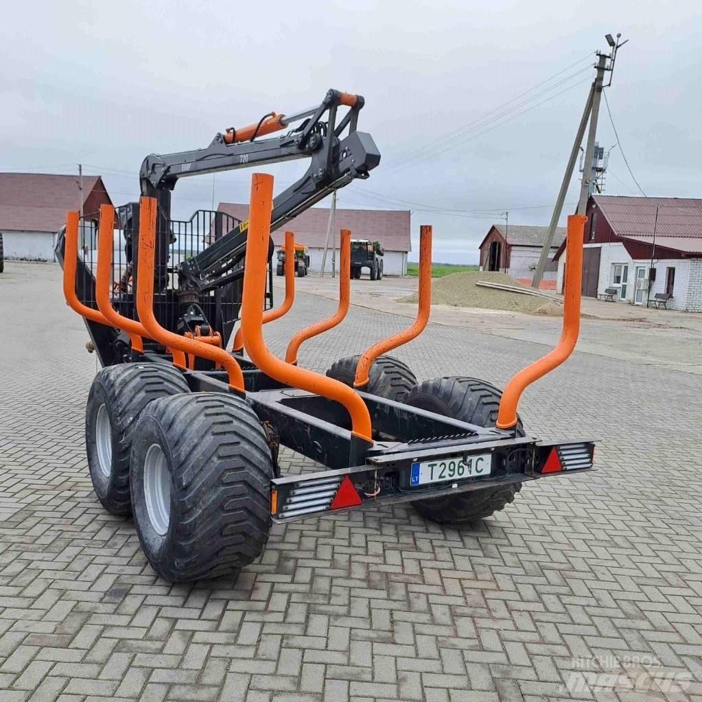 BMF 720 Rimorchi trasporto legname