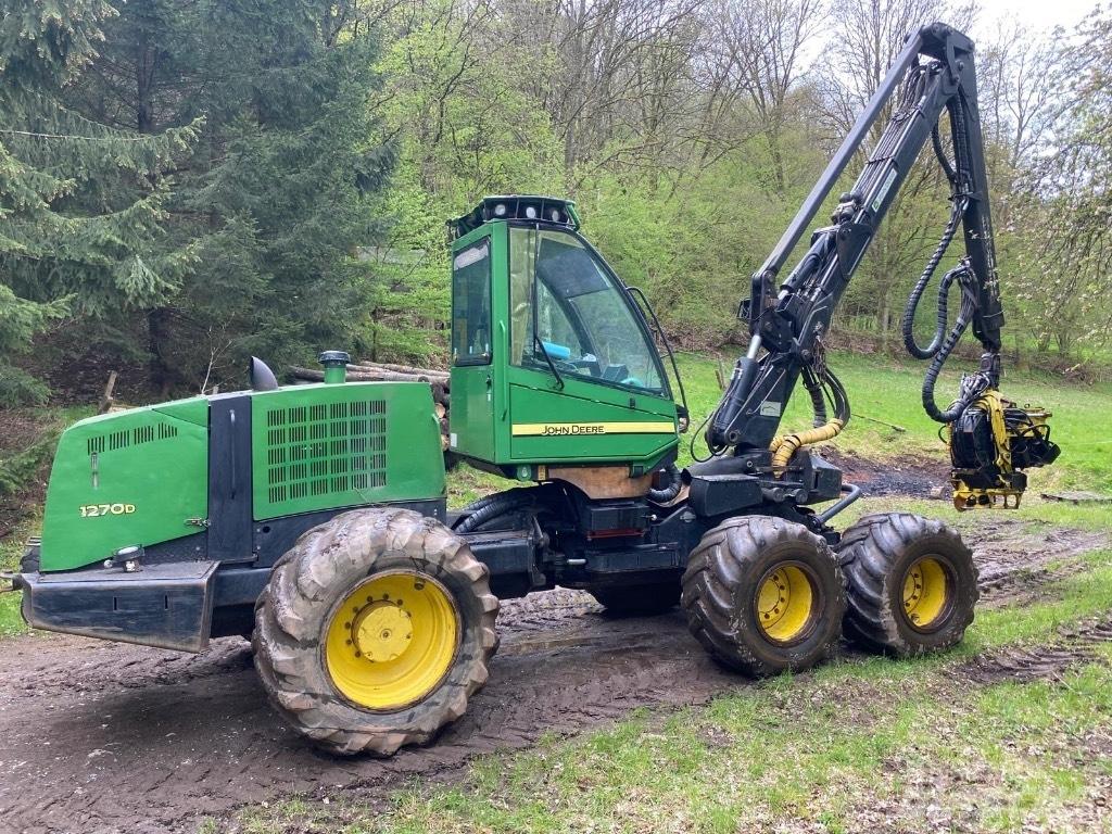 John Deere 1270 D Abbattitrici, Disboscatrici