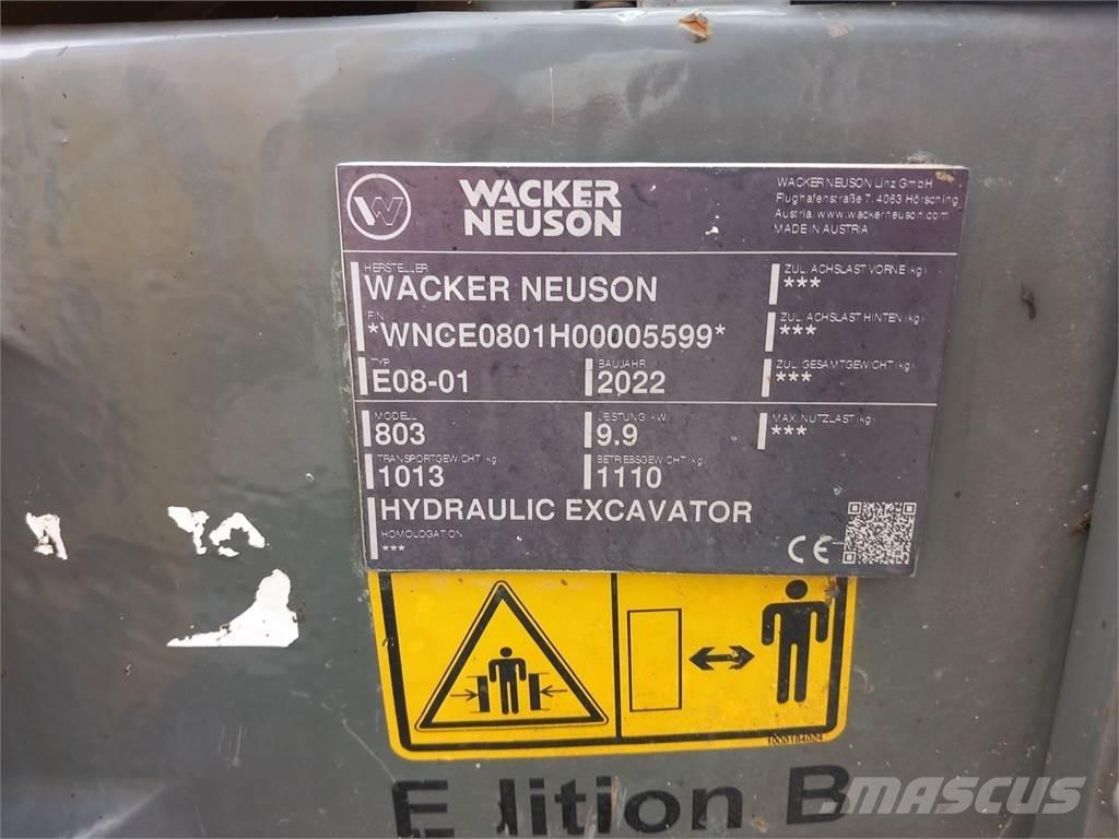Wacker Neuson 803 Escavatori cingolati